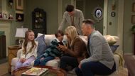 Jack (Matthew Ashford) and Jennifer (Melissa Reeves) enjoyed grandparent time with the kids. \Image: Peacock